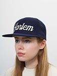 Бейсболка HOOD арт. 100-MWL002-NY019-NY Harlem, NY (темно-синий)